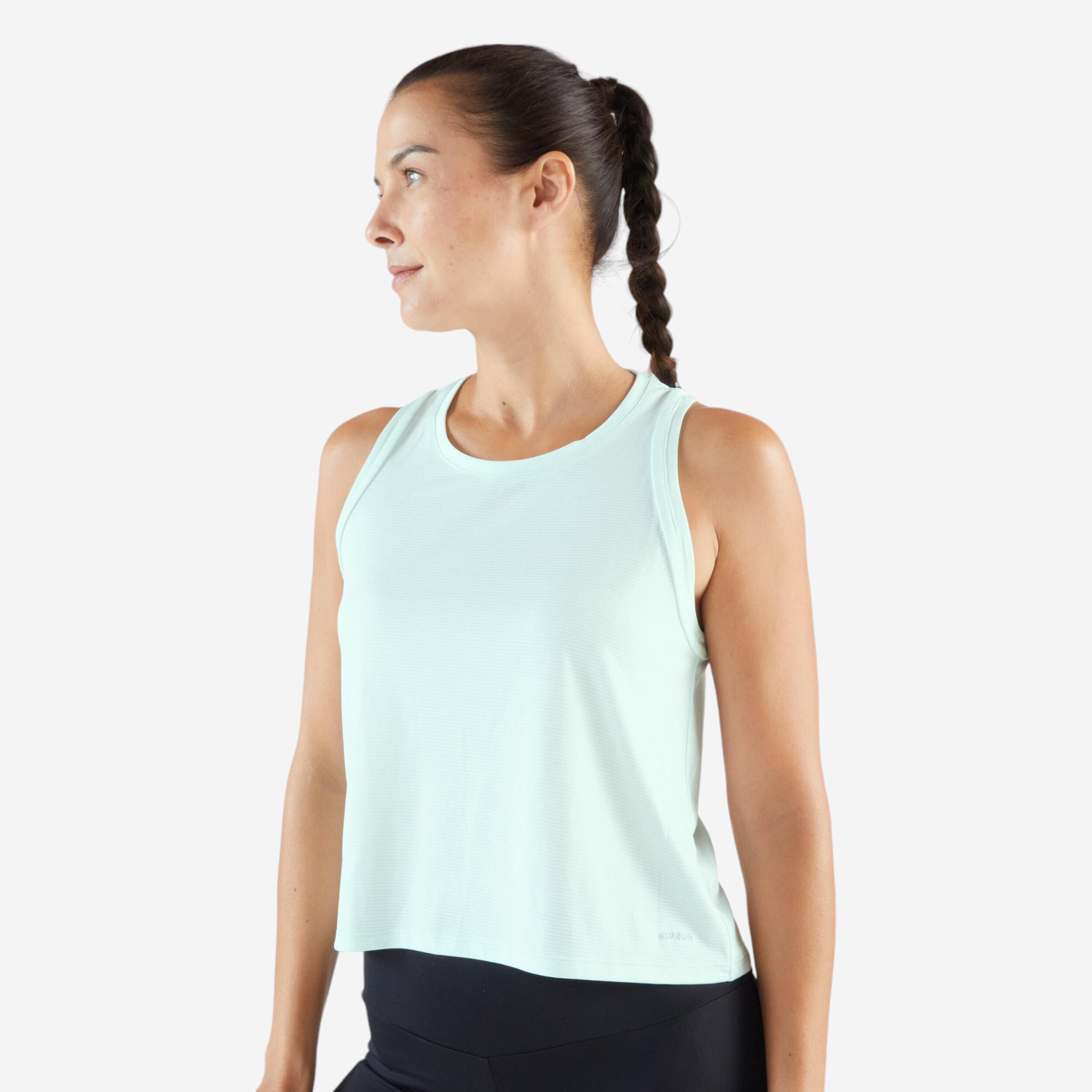 Playera de running transpirable sin mangas
